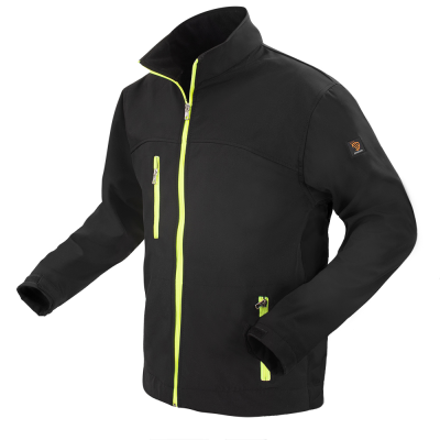 SOFTSHELL KURTKA CZARNA ROZM. XXL
