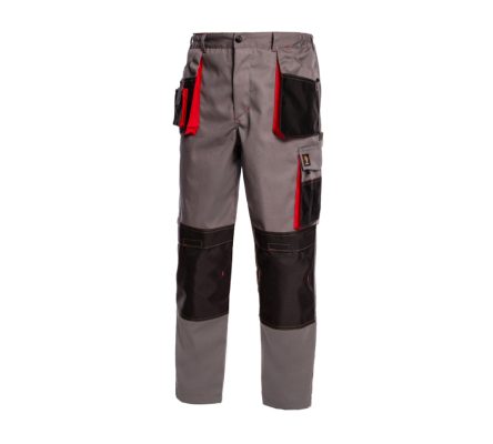 SPODNIE DO PASA PROMAN 290 JASNOSZARY 52