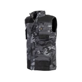 BEZRĘKAWNIK OCIEPLANY PROMAN 260 MORO SZARY ROZM. 62