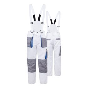 SPODNIE DO PASA PROMAN DUAL COTTON 250 BIAŁE ROZM. 50
