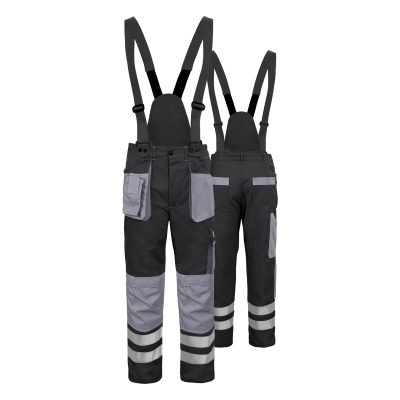 SPODNIE DO PASA PROMAN DUAL COTTON 250 SZARE ROZM. 50