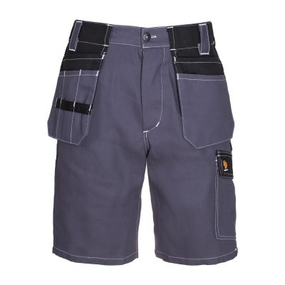 SPODNIE KRÓTKIE PROMONTER COTTON 250 SZARE ROZM. 54