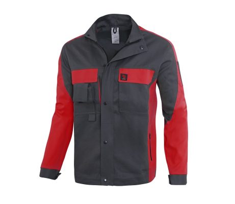 PROPLUS KURTKA SZARO-CZERWONA ROZM. 50