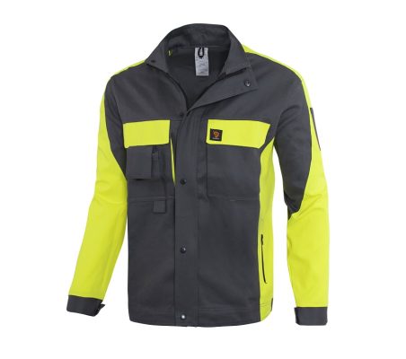 PROPLUS KURTKA SZARO-ŻÓŁTA ROZM. 58