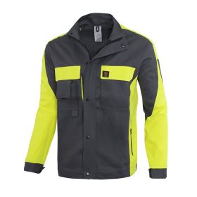 PROPLUS KURTKA SZARO-ŻÓŁTA ROZM. 60