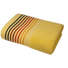 RĘCZNIK BAWEŁNIANY KORFU 50x90 450g. BANAN