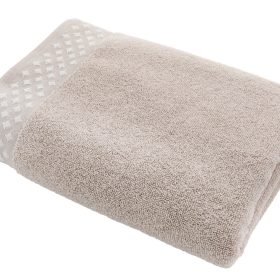 RĘCZNIK BAWEŁNIANY KORSYKA 70x140 480g. LATTE