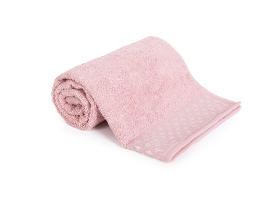 RĘCZNIK BAWEŁNIANY KORSYKA 70x140 480g. RÓŻ