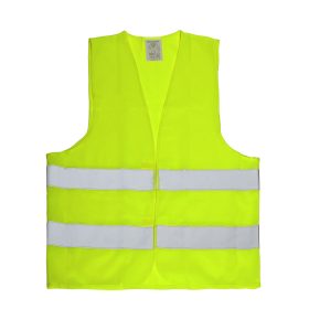 KAMIZELKA ODBLASKOWA OSTRZEGAWCZA ŻÓŁTA PROKAM YELLOW - rozm. L