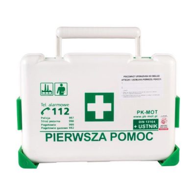 APTECZKA PRZEMYSŁOWA BD Z WIESZAKIEM ŚCIENNYM (DIN 13164 USTNIK)