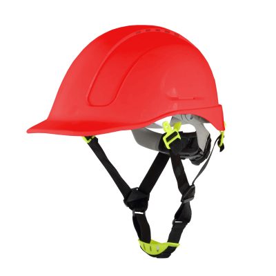 PRZEMYSŁOWY HEŁM OCHRONNY MORION CZERWONY
