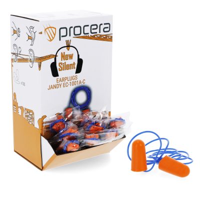 ZATYCZKI DO USZU NA SZNURKU NEW SILENT EAR PLUGS JANDY EC-1001A-C