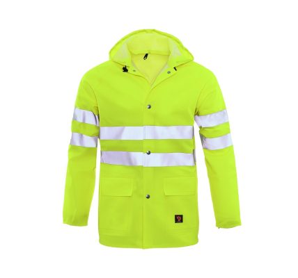 PROBALTIC KURTKA PRZECIWDESZCZOWA FLUO YELLOW ROZM. 62