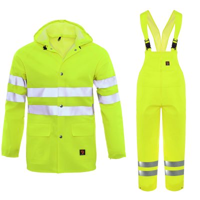 PROBALTIC UBRANIE PRZECIWDESZCZOWE FLUO YELLOW ROZM. 48