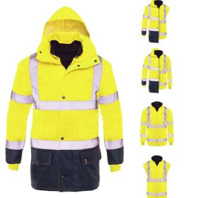 PROLUMO 5IN1 KURTKA OCIEPLANA ŻÓŁTA HV ROZM. XXXL