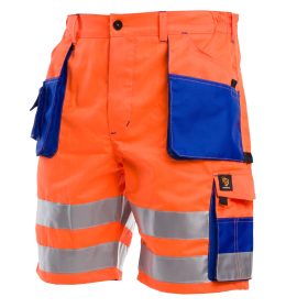 SPODNIE KRÓTKIE PROMAN 260 POMARAŃCZOWE HV 52