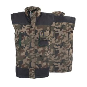 BEZRĘKAWNIK OCIEPLANY PROMAN 260 MORO ZIELONY ROZM. 62