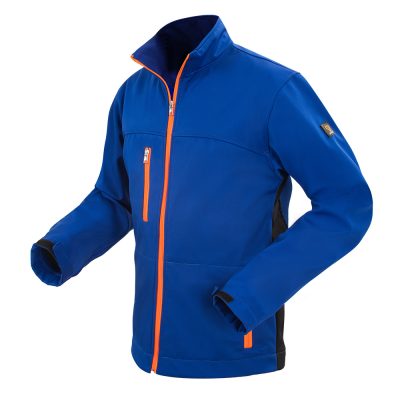 SOFTSHELL KURTKA NIEBIESKA ROZM. XXXL