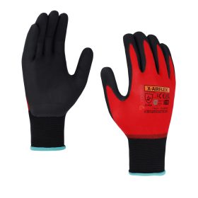 RĘKAWICE OCHRONNE NYLONOWE X-AIRFLEX ROZM.9