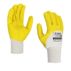 RĘKAWICE OCHRONNE POWLEKANE LATEKSEM X-GRIP ROZM. 10