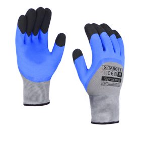RĘKAWICE OCHRONNE POWLEKANE LATEKSEM X-TARGET ROZM. 9