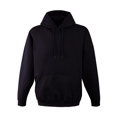 BLUZA Z KAPTUREM 280G CZARNA ROZM. XXXL