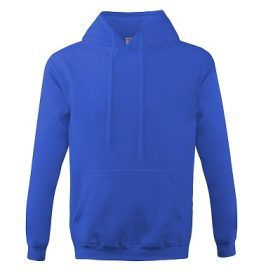 BLUZA Z KAPTUREM 280G NIEBIESKA ROZM. XXXL