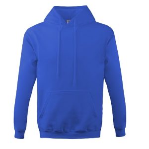 BLUZA Z KAPTUREM 280G NIEBIESKA ROZM. XXXL