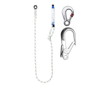 AMORTYZATOR Z LINKĄ REGULOWANĄ LB100 I ZATRZAŚNIKAMI AZ003 I AZ023 DŁ. 2 m