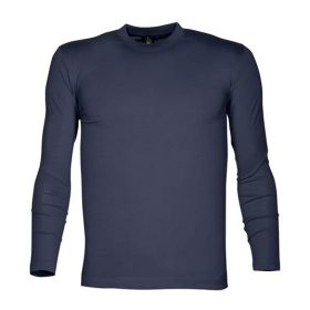 T-shirt CUBA długi rękaw granatowy