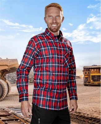 Koszula flanelowa JONAH, czerwona