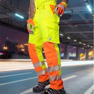 Spodnie pas SIGNAL żółto-pomarańczowy