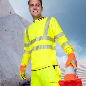 T-shirt z długim rękawem SIGNAL żółty