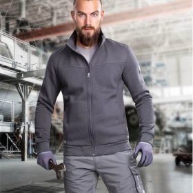 Bluza M007 ciemnoszara