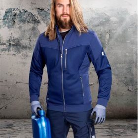 Kurtka HYBRID niebieska