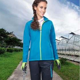 Bluza polarowa damska FLORET błękitna