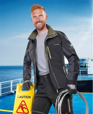 Bluza URBAN czarno-szara