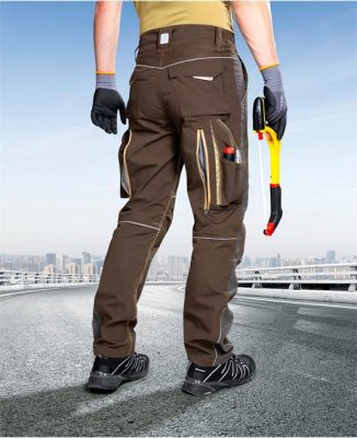 Spodnie do pasa URBAN, brąz