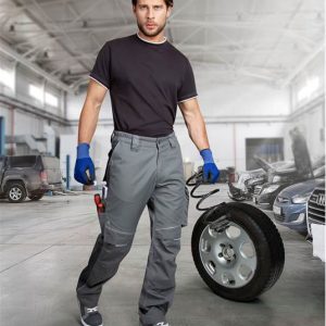 Spodnie do pasa URBAN + szare przedłużone