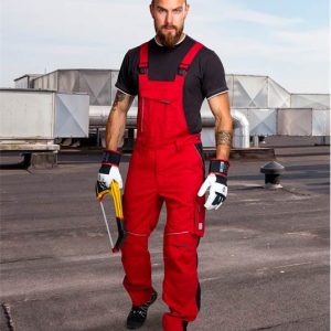 Spodnie URBAN + jasnoczerwone