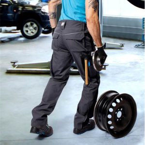 Spodnie URBAN do pasa + ciemnoszare