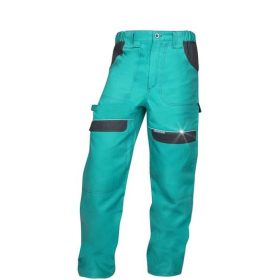 Spodnie w pasie COOL TREND zielone przedłużone