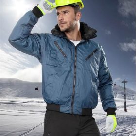 Kurtka zimowa męska HOWARD, niebieska