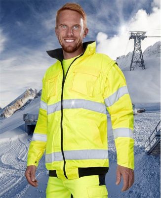 Kurtka odblaskowa HOWARD żółta