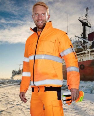 Kurtka odblaskowa HOWARD pomarańczowa