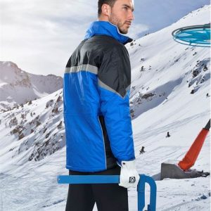 Kurtka zimowa męska MILTON, niebieska