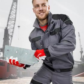 Kurtka COOL TREND szaro-czarna