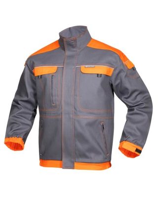 Kurtka COOL TREND szaro-pomarańczowa