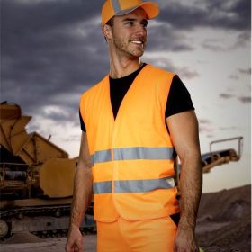 Kamizelka ostrzegawcza pomarańczowa BOLT