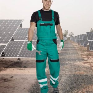 Spodnie odblaskowe lac COOL TREND zielone